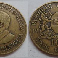 Kenia 10 Cent 1971 ## Li6