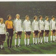 Bergmann Fußball WM 1978 Mannschaftsbild Deutschland Nr 7