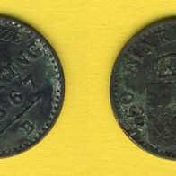 Preussen 1 Pfennig 1867 B