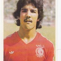 Bergmann Fußball WM 1978 Tarak Tunesien Nr 124
