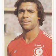 Bergmann Fußball WM 1978 Jendoubi Tunesien Nr 127