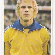 Bergmann Fußball WM 1978 Wendt Schweden Nr 207