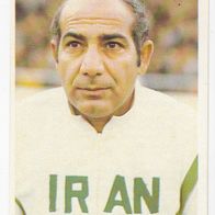 Bergmann Fußball WM 1978 Trainer Mohajerani Iran Nr 254