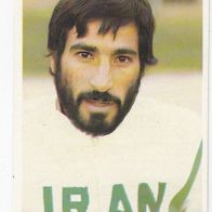 Bergmann Fußball WM 1978 Ghasempour Iran Nr 257