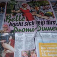 Belle La Donna - Burlesque Bericht Clippings Sammlung #359