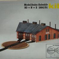 Kibri Katalog 1990/91 mit Preisliste