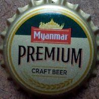 Myanmar Premium Craft Beer Brauerei Bier Kronkorken neu 2017 Kronenkorken unbenutzt
