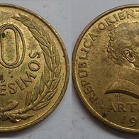 Uruguay 10 Centesimos 1960 ## B13