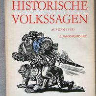 Buch G. Burde- Scheidewind "Historische Volkssagen aus dem 13.-19. Jhd." (gebunden)