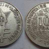 Westafrikanische Staaten 100 Francs 1969 ## S12