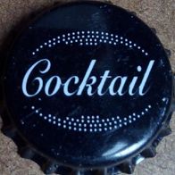 Cocktail Kronkorken CHINA schwarz-weiß neu + unbenutzt Asien Cider Rum Vodka soda mix