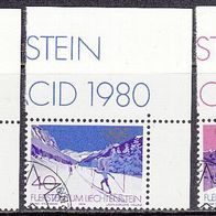 Liechtenstein  735-737 O #021770