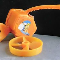 Ü-Ei Spielzeug 2008 - Flugkreisel - orange + BPZ TT013