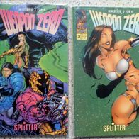 Weapon Zero Nr. 1-4 -- 4 Comics aus dem Splitter Verlag 1997-98