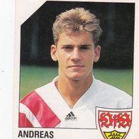 Panini Fussball 1993 Andreas Buck VFB Stuttgart Nr 299
