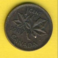 Kanada 1 Cent 1957
