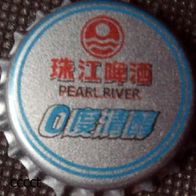 Pearl River Beer Bier Brauerei Kronkorken aus CHINA Kronenkorken in neu und unbenutzt