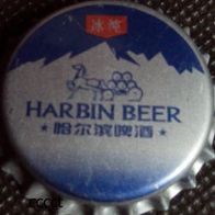 HARBIN Beer Bier Brauerei Kronkorken neu in unbenutzt CHINA Pferd Wagen Fässer Berge