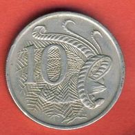 Australien 10 Cents 1968