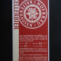 0,33 Bier-Etikette, selbstklebend, Kellerbier, Hofbräu Kaltenhausen, Österreich