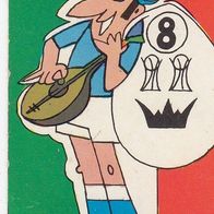 Americana Fußball WM 1978 Wappen Italien Nr 97