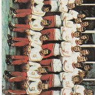 Americana Fußball WM 1978 Mannschaftsbild Polen Nr 131