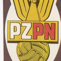 Americana Fußball WM 1978 Wappen Polen Nr 132