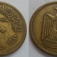 Ägypten 10 Milliemes 1960 (Jahr 1380) ## B13