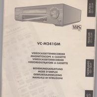 Bedienungsanleitung für Sharp Videorekorder VC- M241