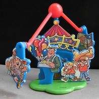 Ü-Ei Spielzeug 1994 - Menschen, Tiere, Sensationen - Kinderkarussell + BPZ 652989