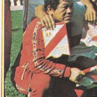 Americana Fußball WM 1978 Trainer Calderon Peru Nr 295