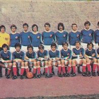 Americana Fußball WM 1978 Mannschaftsbild Jugoslawien Nr 333