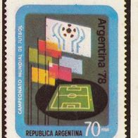Americana Fußball WM 1978 Nr 384