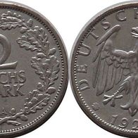 Weimarer Republik: 2 Reichsmark 1926 A