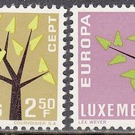 Luxemburg 657-658 * * #022329