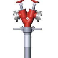 Standrohr Unterflurhydrant Mit Absperrung Feuerwehrkupplung STORZ B/ C