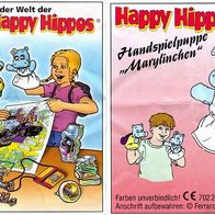 Ü-Ei Maxi-Ei 1998 Happy Hippo - Handspielpuppe Marylinchen - Nur der BPZ!