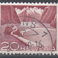 BM461) Schweiz Mi. Nr. 533II o