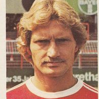 Americana Pappbilder Fußball 80/81 Dieter Herzog Bayer Leverkusen