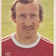 Americana Pappbilder Fußball 80/81 Georg Schwarzenbeck FC Bayern München