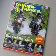 Tourenfahrer Oktober 2016 19 Zoll gegen 21 Zoll Vorderrad Ardeche Werkzeug Pan Europe