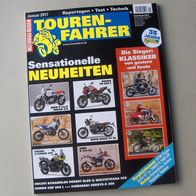 Tourenfahrer Januar 2017 Scrambler Klassiker S1000XR KTM Duke Kolumbien Italien