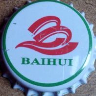 BAIHUI Brauerei Bier Kronkorken aus Hunan CHINA Kronenkorken in neu und unbenutzt