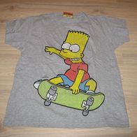 tolles t-Shirt Bart Simpson Gr. 152/158 (0417)