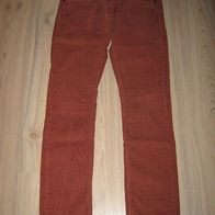 tolle Cordhose Skinny ?! Here + there C&A Gr. 158 braun wieNEU top (0417)