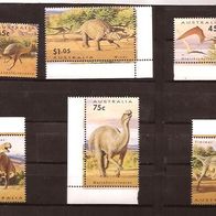 Australien 63 Mi 1370 - 1375 postfrisch,