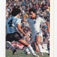 Bergmann / Heinerle Fußball WM Espana 1982 Hansi Müller Bild Nr 68