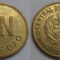 Peru 1 Sol de Oro 1976 ## Kof9