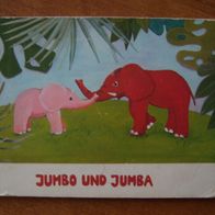 Jumbo und Jumba + altes DDR Kinderbuch + Bilderbuch + 1. Auflage 1980