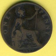 Großbritannien 1 Penny 1897